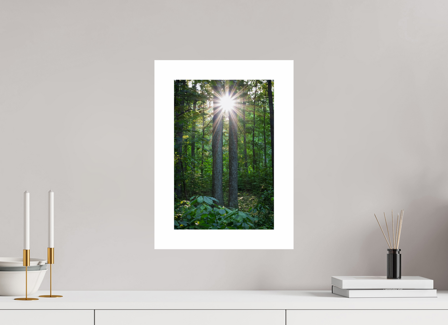 Twin Trees Sunburst 01