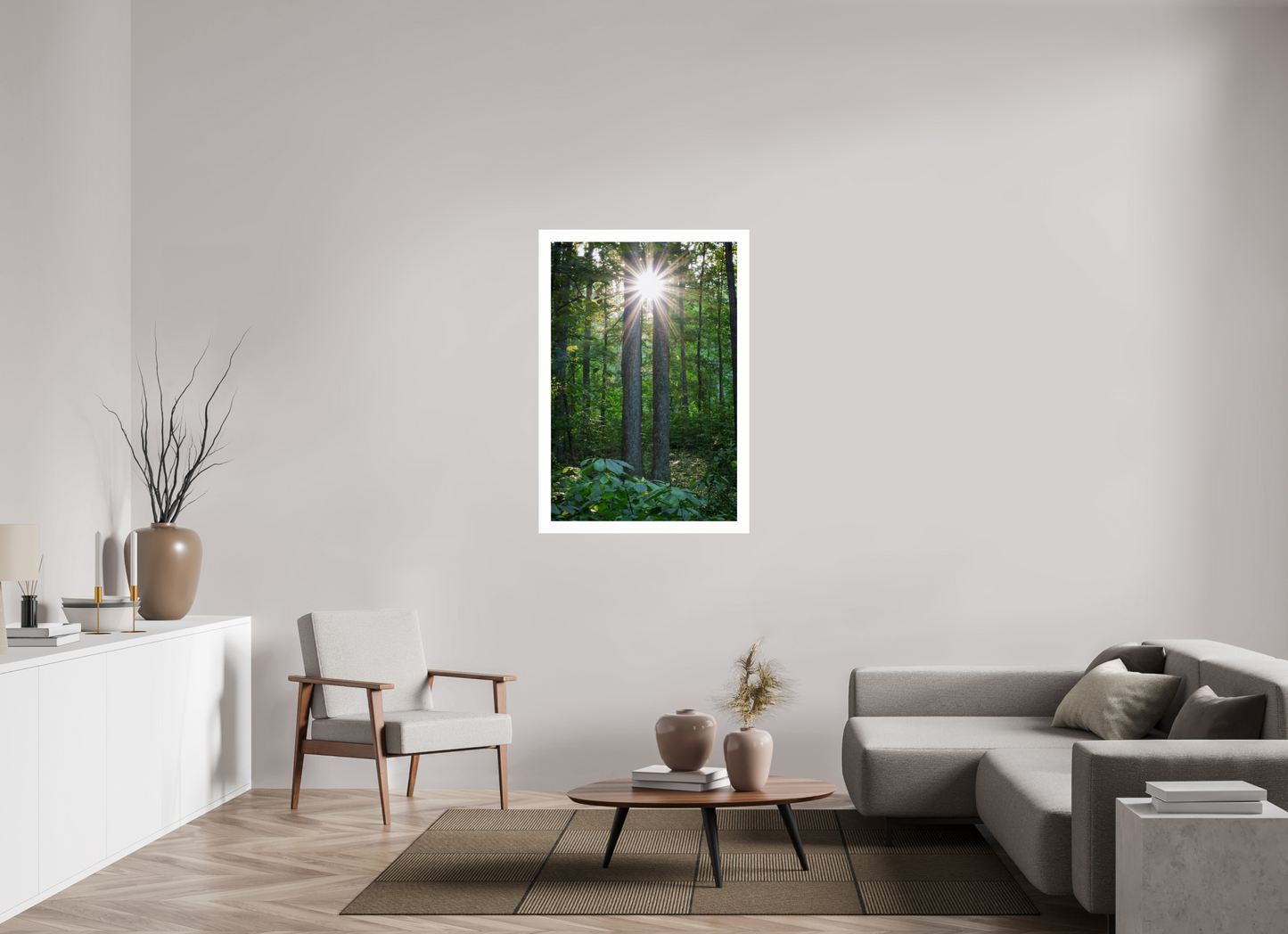 Twin Trees Sunburst 01