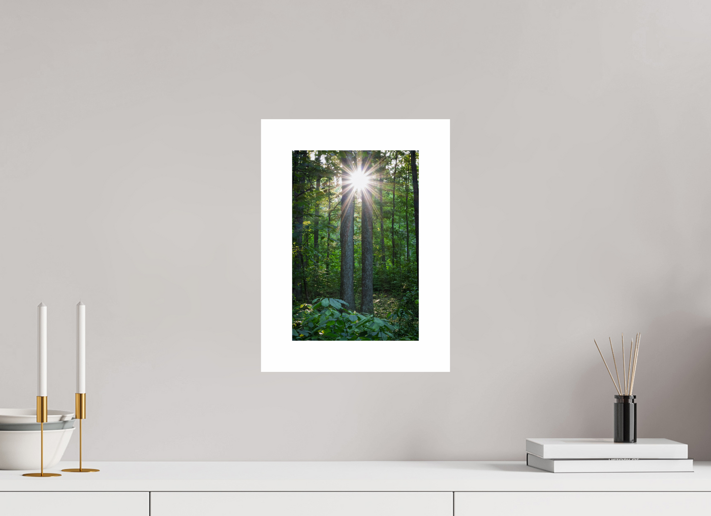 Twin Trees Sunburst 01