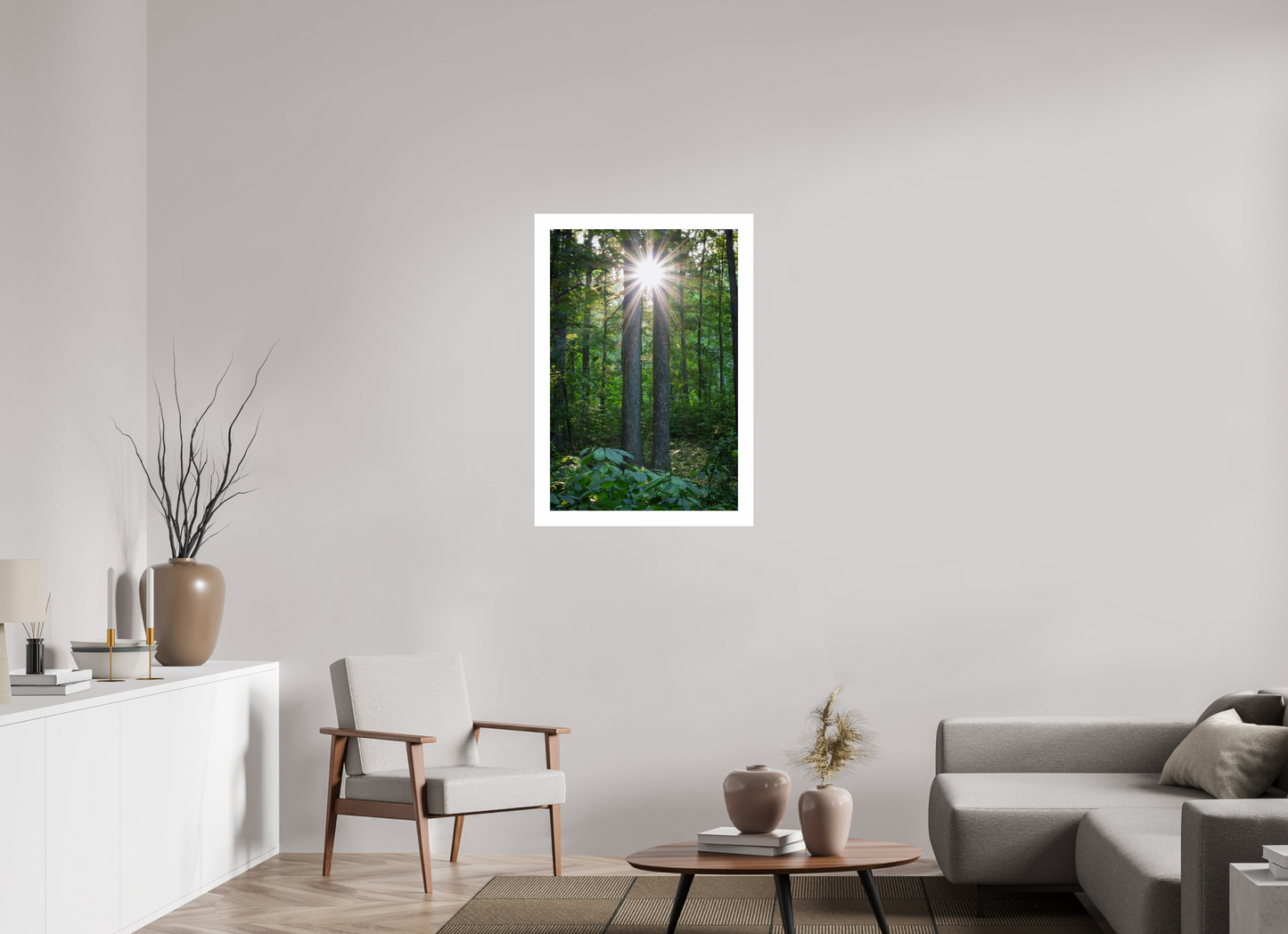 Twin Trees Sunburst 01