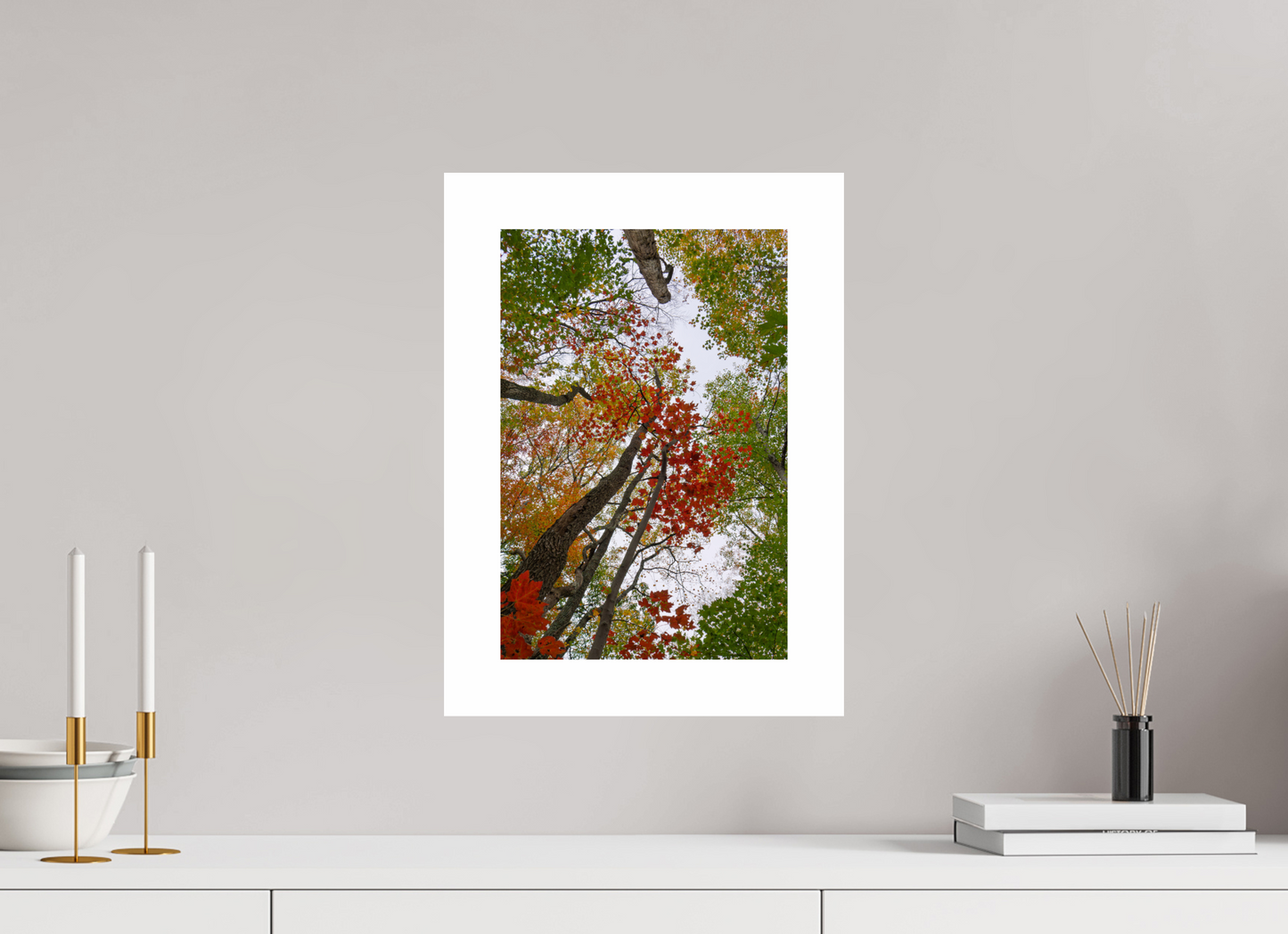 10 x 15″, Hahnemühle Photo Rag Baryta, 2 in. white border. (Print Only) Autumn Skylight 01