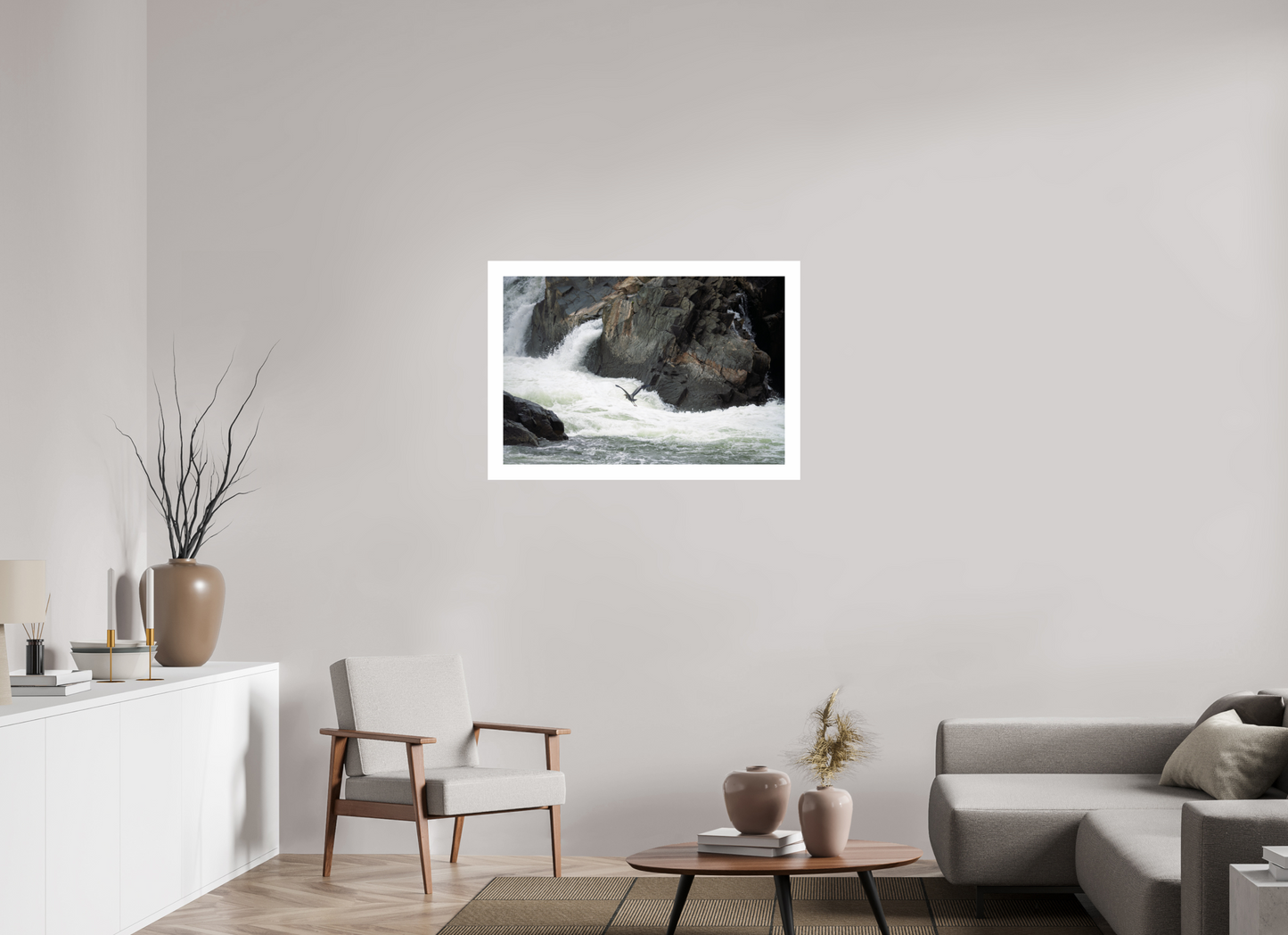 36 x 24″, Hahnemühle Photo Rag Baryta, 2 in. white border. (Print Only) Great Blue Heron Flight 01
