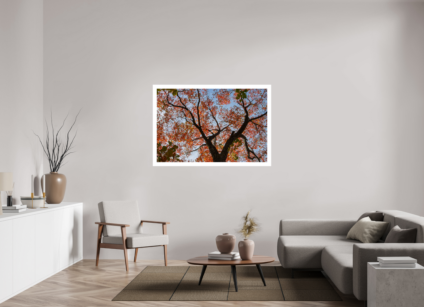 54 x 36″, Hahnemühle Photo Rag Baryta, 2 in. white border. (Print Only) Autumn Leaves 01