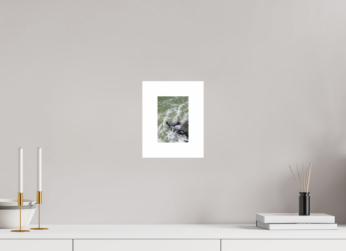 4 x 6″, Hahnemühle Photo Rag Baryta, 2 in. white border. (Print Only) Great Blue Heron 03