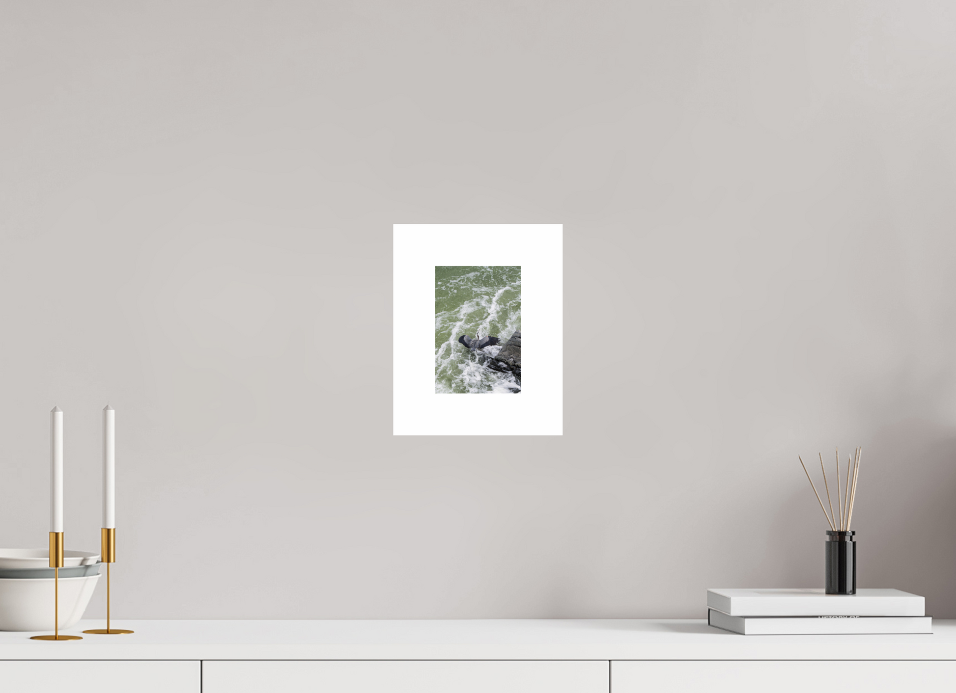 4 x 6″, Hahnemühle Photo Rag Baryta, 2 in. white border. (Print Only) Great Blue Heron 03