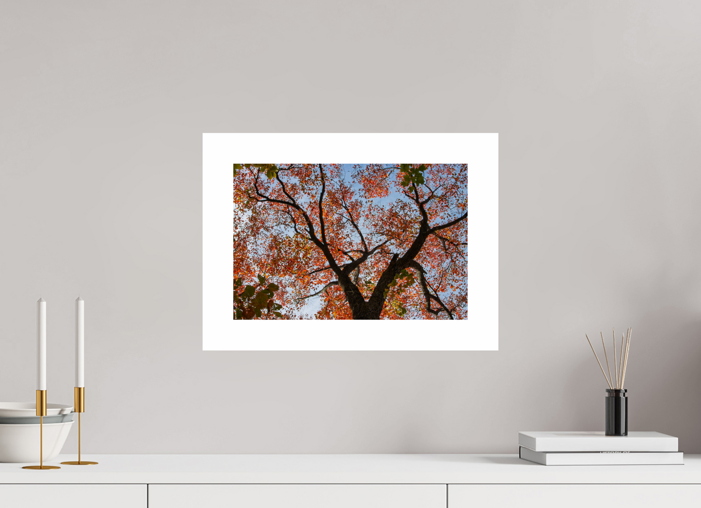 15 x 10″, Hahnemühle Photo Rag Baryta, 2 in. white border. (Print Only) Autumn Leaves 01