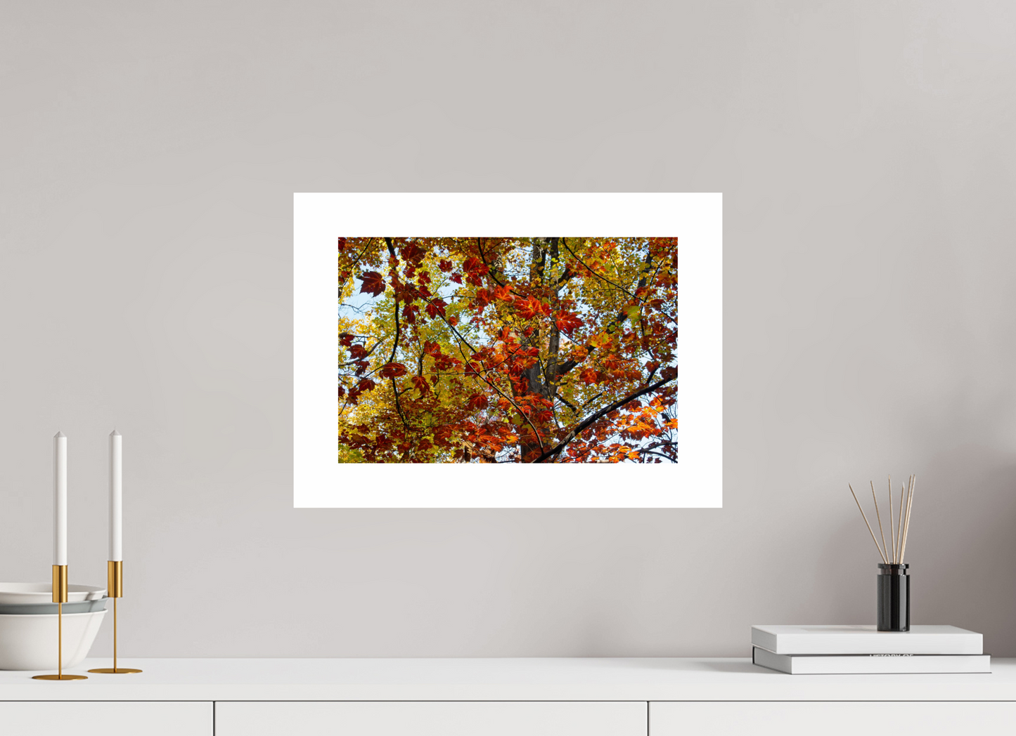 15 x 10″, Hahnemühle Photo Rag Baryta, 2 in. white border. (Print Only) Autumn Leaves 04