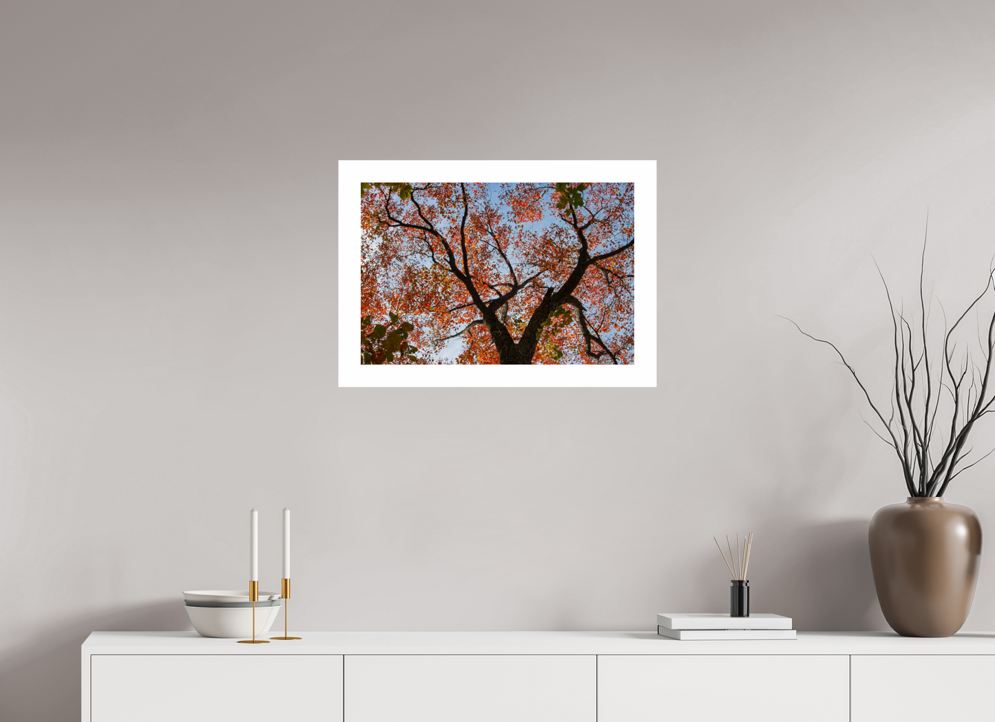 24 x 16″, Hahnemühle Photo Rag Baryta, 2 in. white border. (Print Only) Autumn Leaves 01