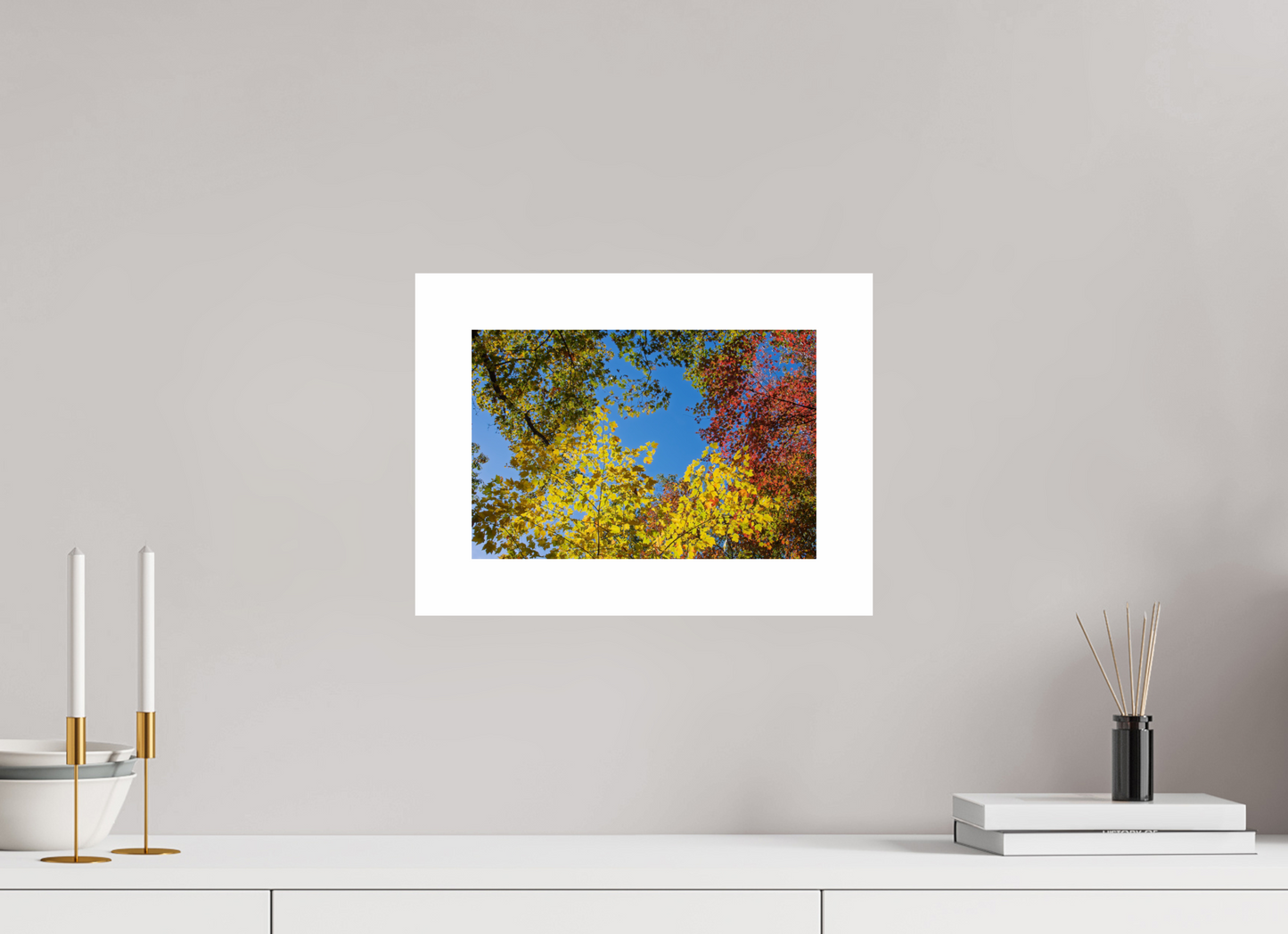 12 x 8″, Hahnemühle Photo Rag Baryta, 2 in. white border. (Print Only) Autumn Leaves 03